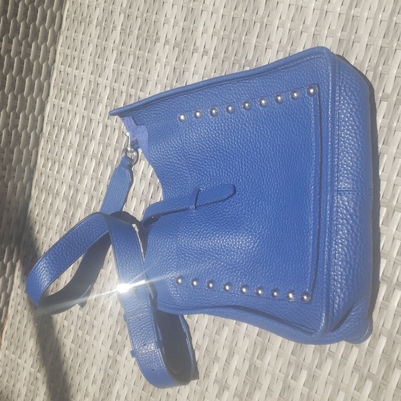 ❤Rebecca Minkoff Blue Feed Bag NWOT - Picture 14 of 14